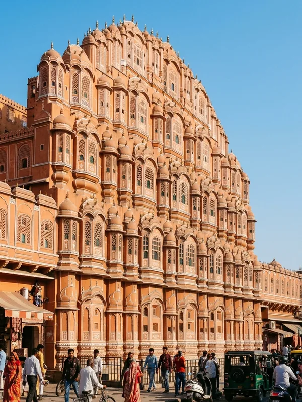 Hawa Mahal in Jaipur's Walled City, one of the many areas Clean Aura Service cleans in